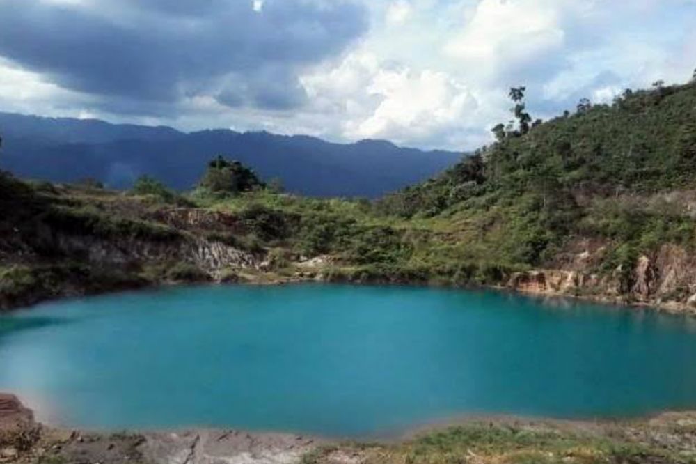 Ini Jalur yang Harus Ditempuh Menuju Danau Kawah, Danau Cantik yang Viral di Puncak Gunung Daun Bengkulu