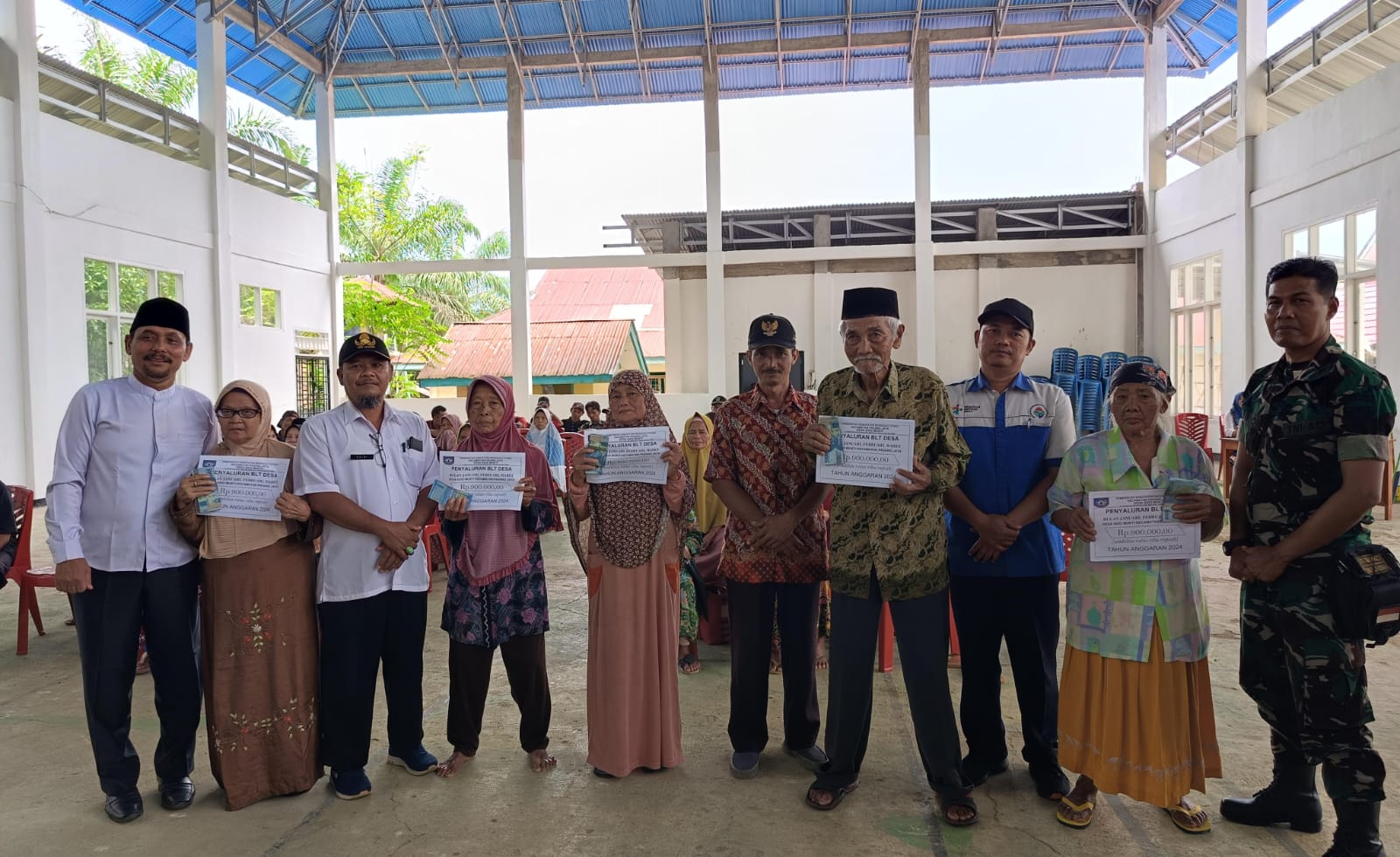 Musyawarah Pra pelaksanaan Kegiatan Dana Desa Tahap I TA 2024, Pemdes Sido Mukti Salurkan BLT Kepada 58 KPM