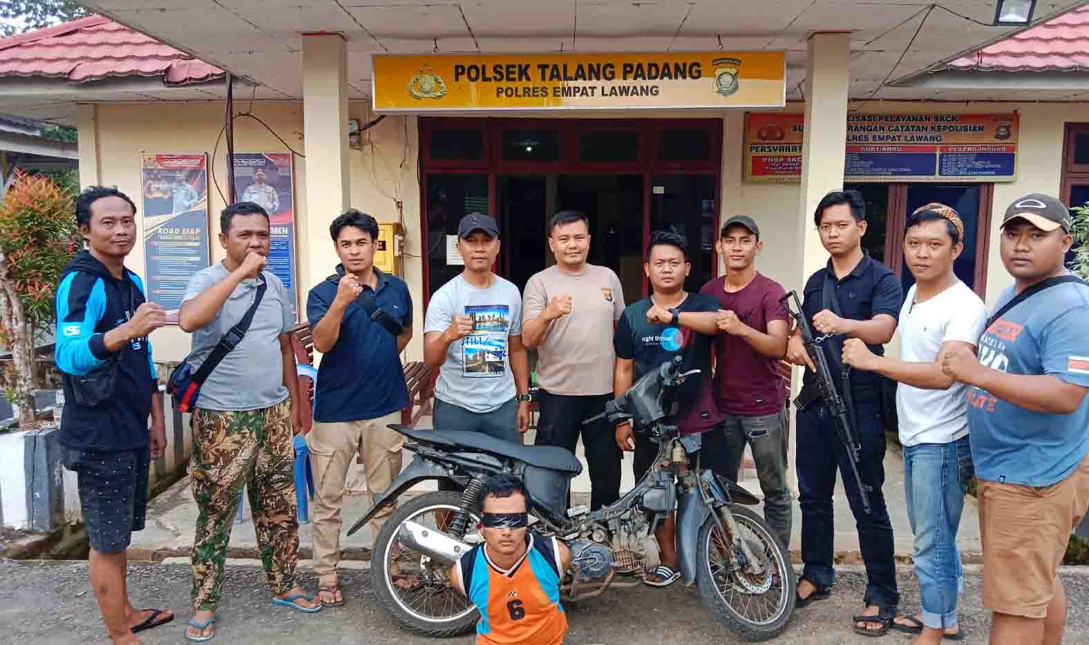 Pelarian Doni Berakhir, Motor Warga Durian Daun Berhasil Ditemukan