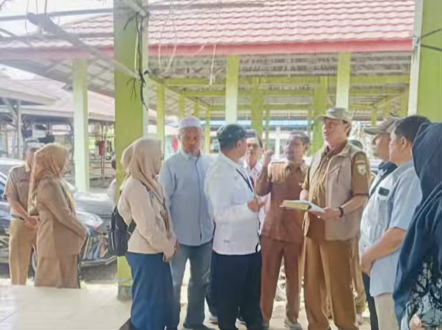 Pasca Kebakaran Hebat, Kemendes Tinjau Pasar Sido Mukti