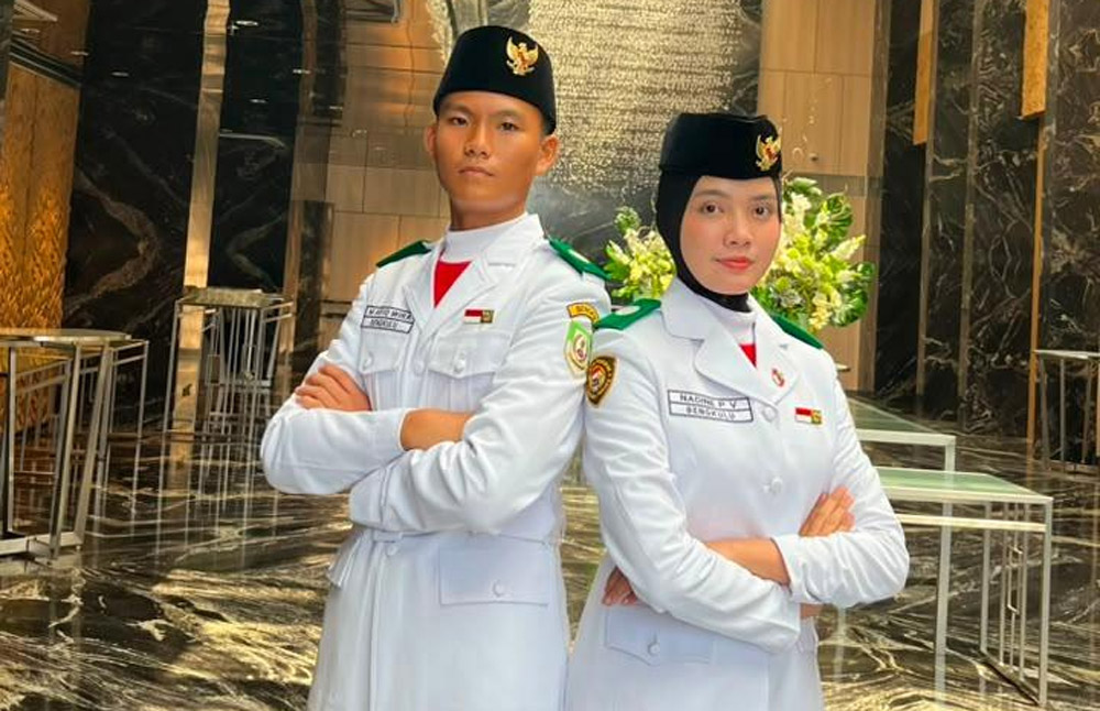 Aryo dan Nadine Jadi Paskibraka Nasional, Sultan: Dari daerah untuk Indonesia