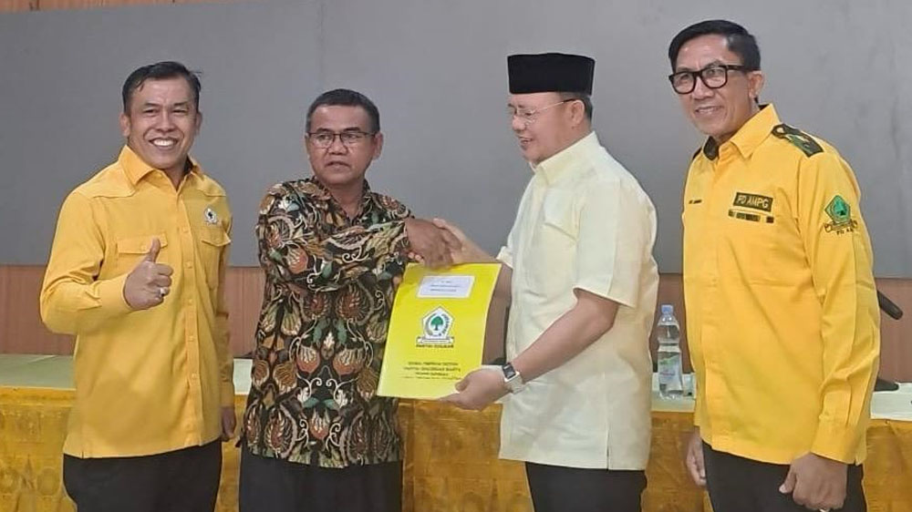 Jelang Pendaftaran, Arie - Sumarno Terima B1-KWK dari Golkar dan Perindo