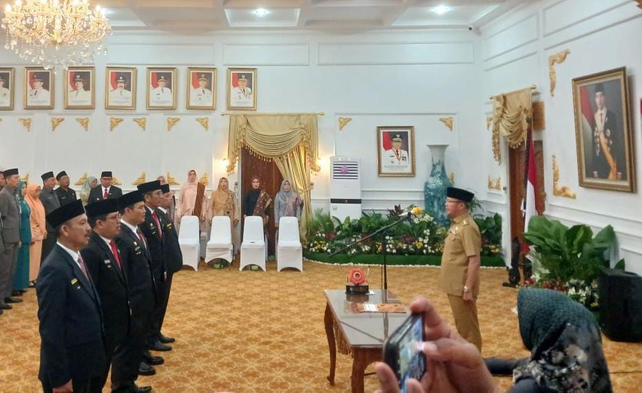 Terima SK, Pjs Bupati Bengkulu Utara Besok Resmi Bertugas