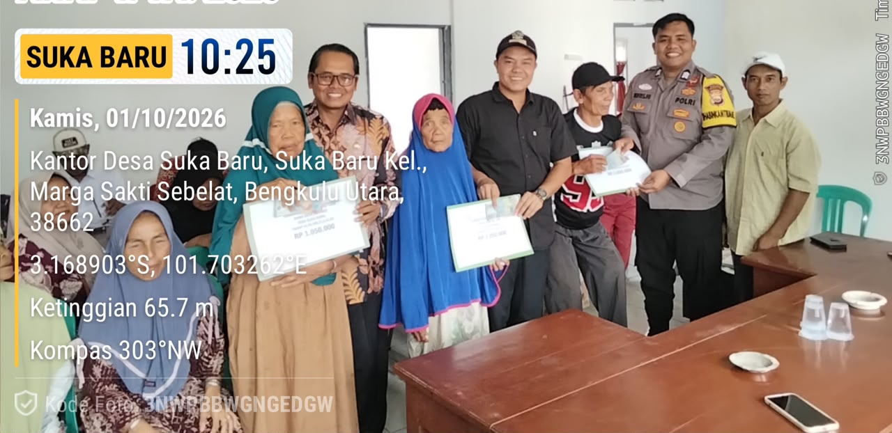 20 KPM Suka Baru Terima BLT-DD Juli-Desember Sekaligus
