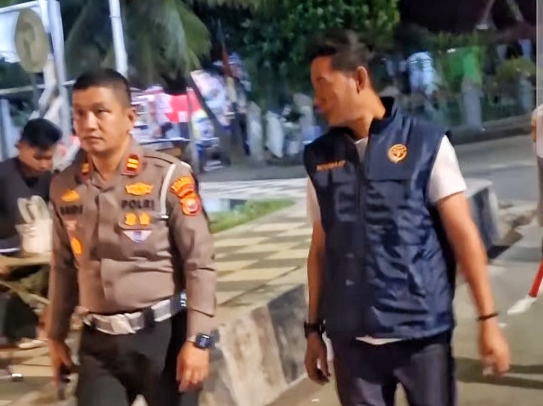 Dishub dan Satlantas Tertibkan Parkir di Bundaran Kota Mukomuko