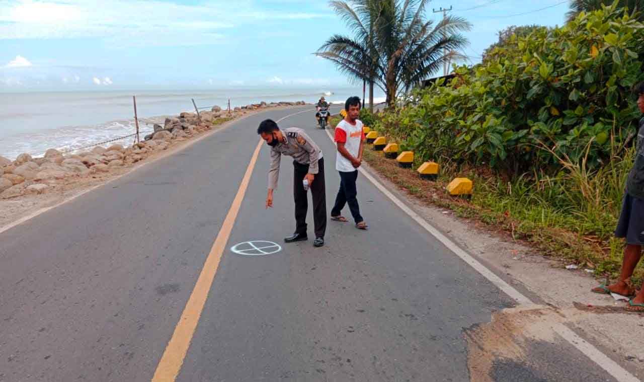 Tabrak Truk, Pengendara Sepeda Motor Asal Kota Bani Tewas