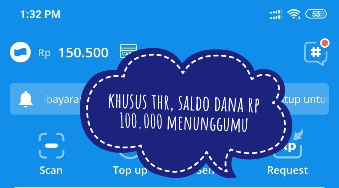 Khusus THR! Saldo Dana Gratis Rp100 Ribu Menunggumu, Jangan Sampai Dilewatkan