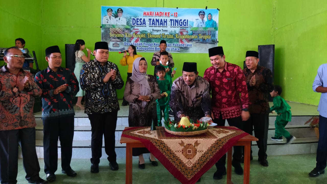 Hari Jadi ke-12, Tanah Tinggi Semangat Menuju Desa Mandiri