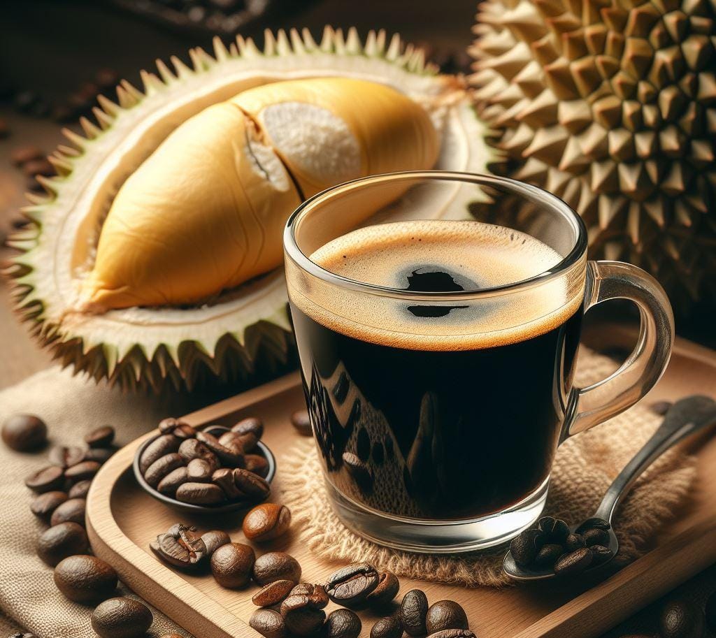 Minum Kopi Bersama Durian Ternyata Bisa Menurunan Depresi hingga Mengurangi Resiko Kanker