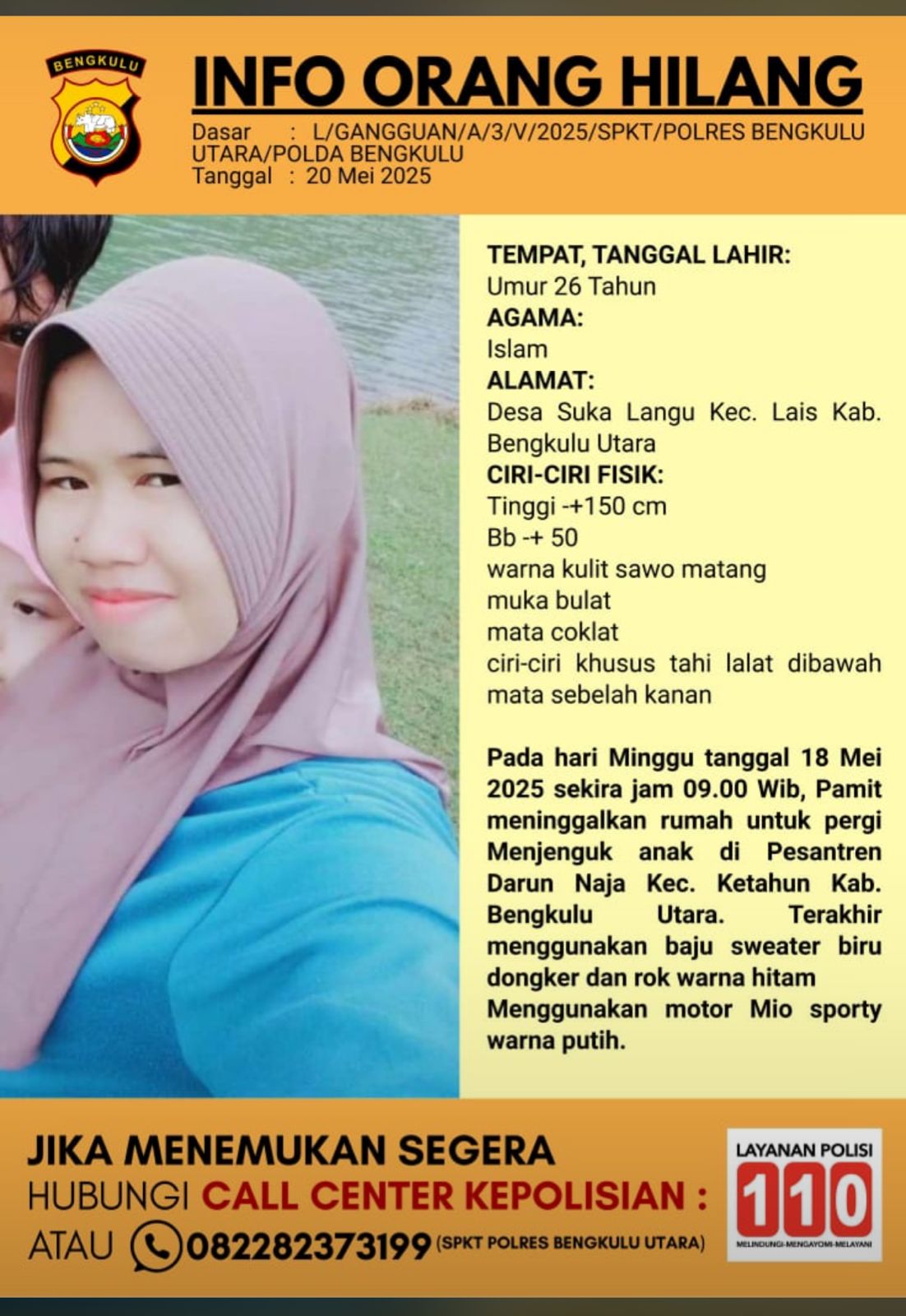 Hilang Sejak 3 Hari Lalu, Warga Desa Suka Langu Masih Belum Ditemukan