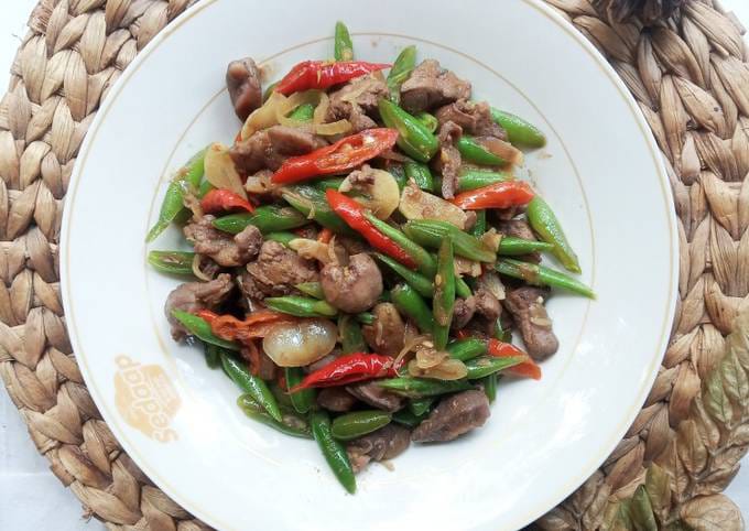 Resep Tumis Buncis Ati Ampela, Perpaduan Lezat yang Menggugah Selera