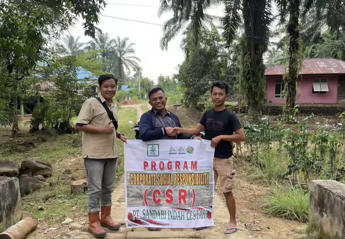 Perbaikan Gorong-Gorong oleh PT SIL Dukung Kelancaran Mobilitas Warga Desa Giri Mulya