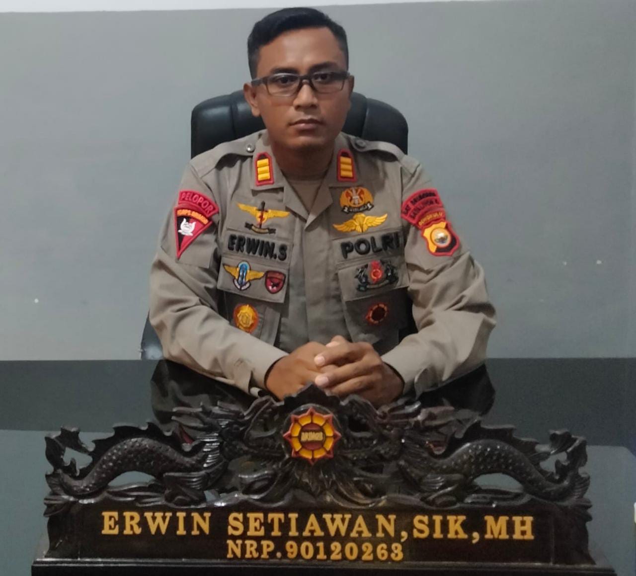 Puluhan Personil Gabungan TNI-Polri Amankan Laga Lanjutan Turnamen Sepak Bola Suka Merindu