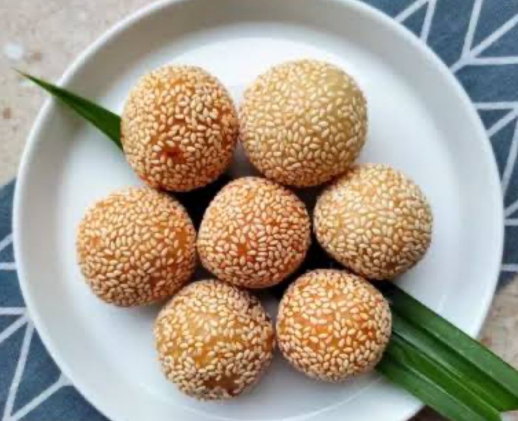 Resep Onde-onde Isi Kacang Hijau ala Jajanan Pasar Purwodadi Arga Makmur