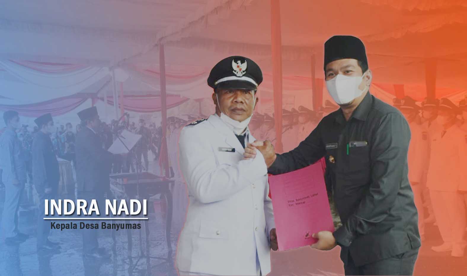 Resmi Dilantik, Indra Nadi Ucapkan Terima Kasih Pada Warga Desa Banyumas 