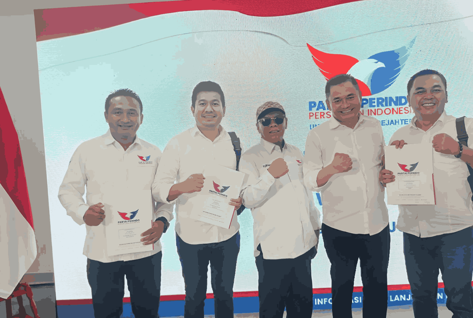 Partai Perindo Resmi Usung Arie Septia Adinata dan Sumarno