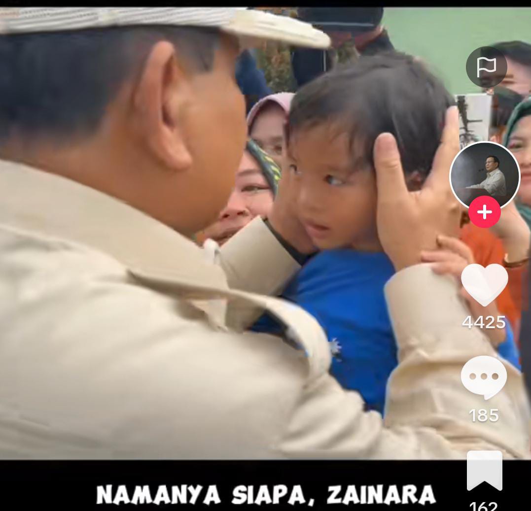 Pesona Prabowo Saat Bertemu Masyarakat, Sempat Doakan Anak Kecil di Lokasi