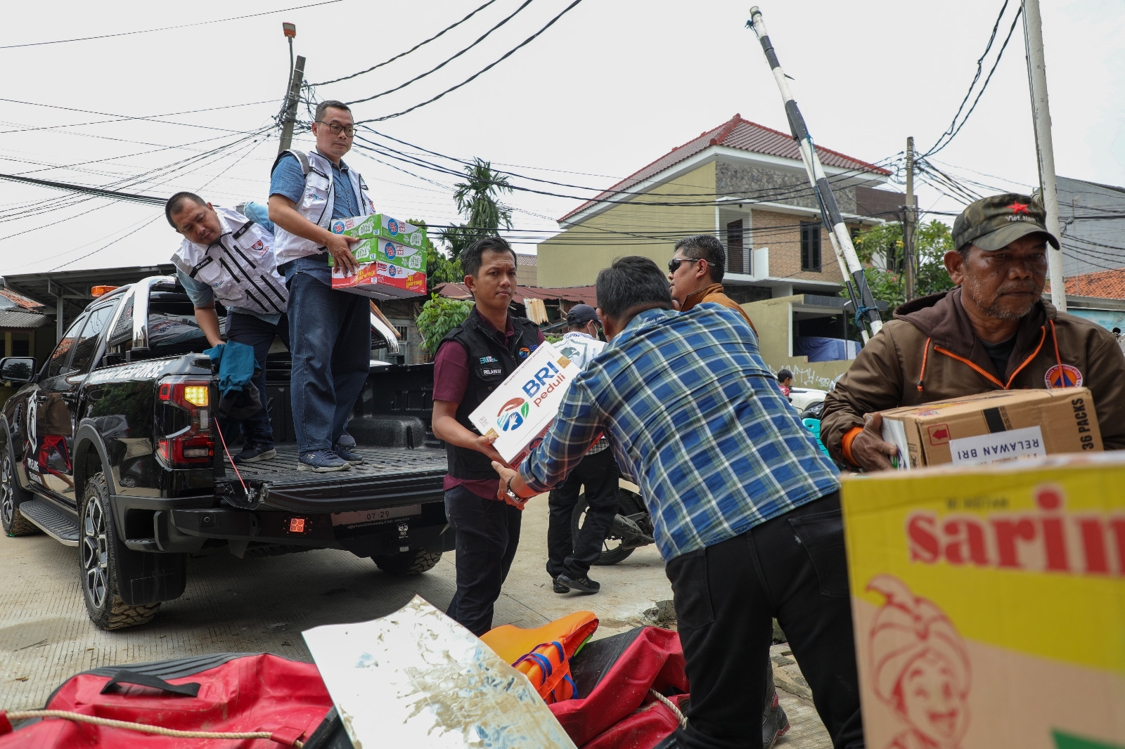 Tanggap Bencana Banjir Jabodetabek, BRI Peduli Gerak Cepat salurkan Bantuan Bagi Warga Terdampak