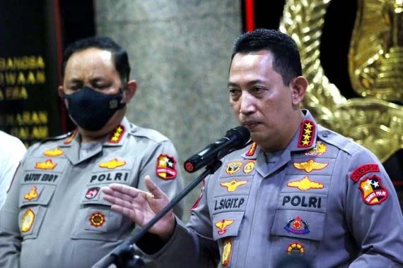 Kapolri: Ferdy Sambo Tersangka 3 Jenderal Ditahan