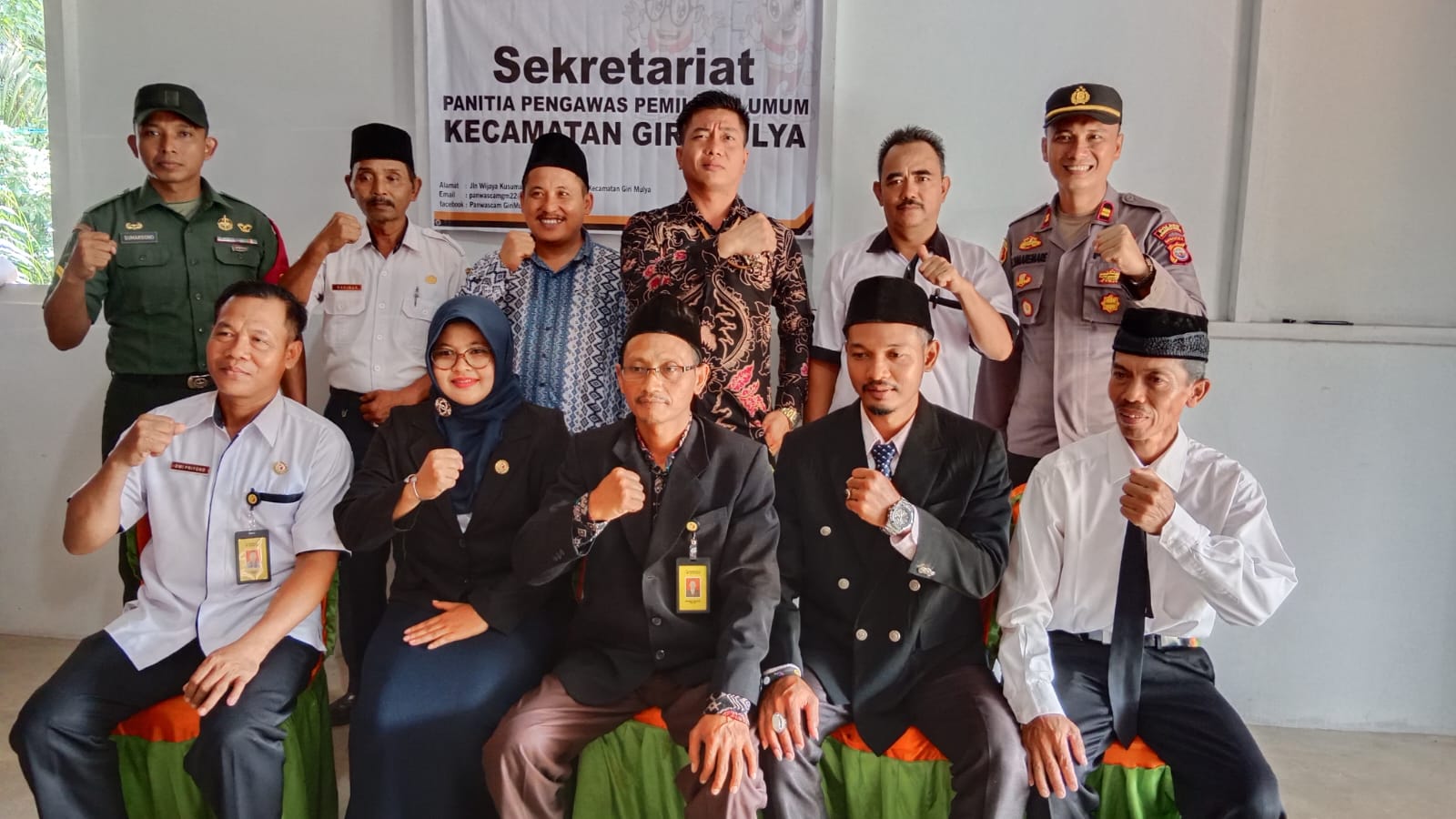 Hadiri Pelantikan PKD, Ini Pesan Kapolsek Giri Mulya 