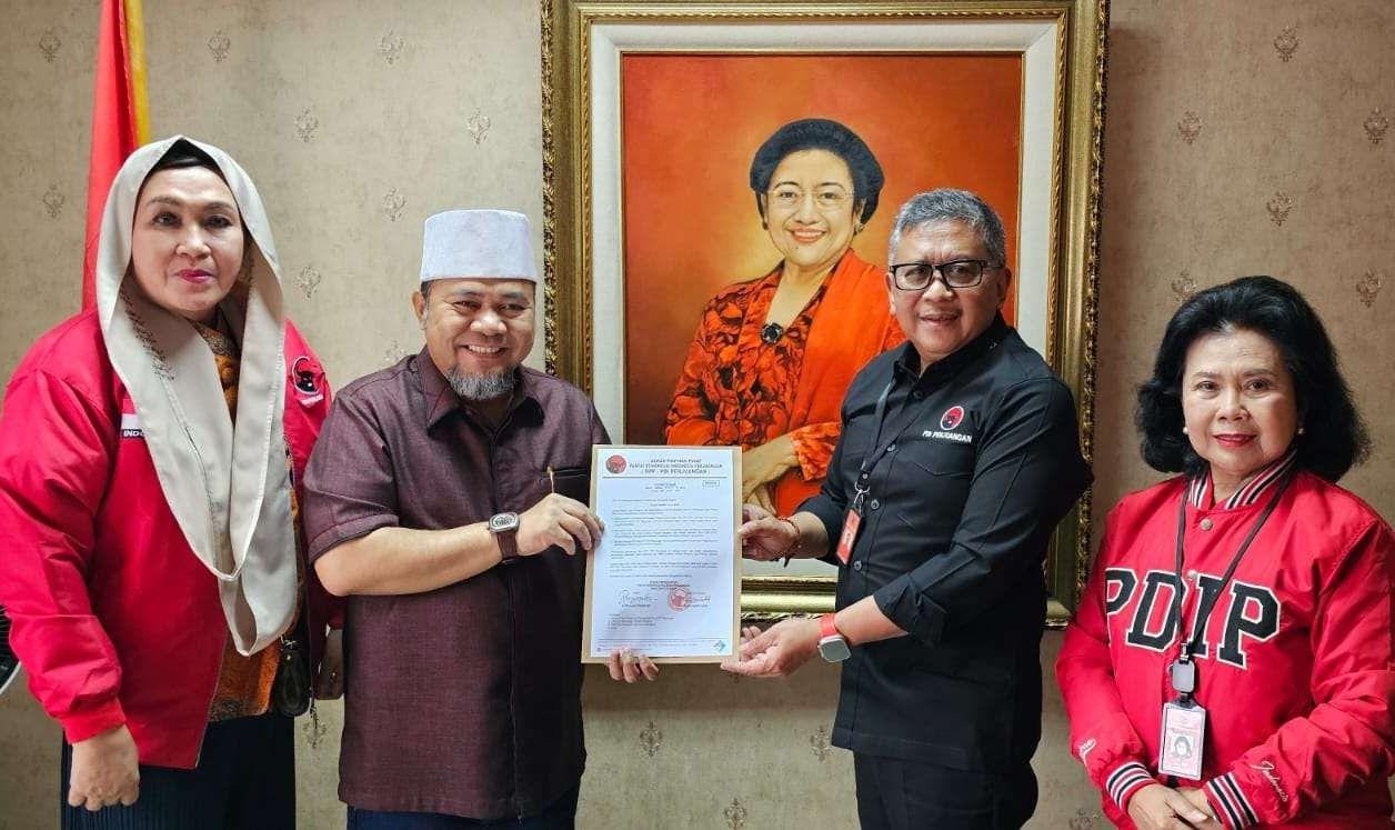 Helmi Hasan-Mian Dapat Rekom PDIP untuk Maju Pilgub Bengkulu 2024