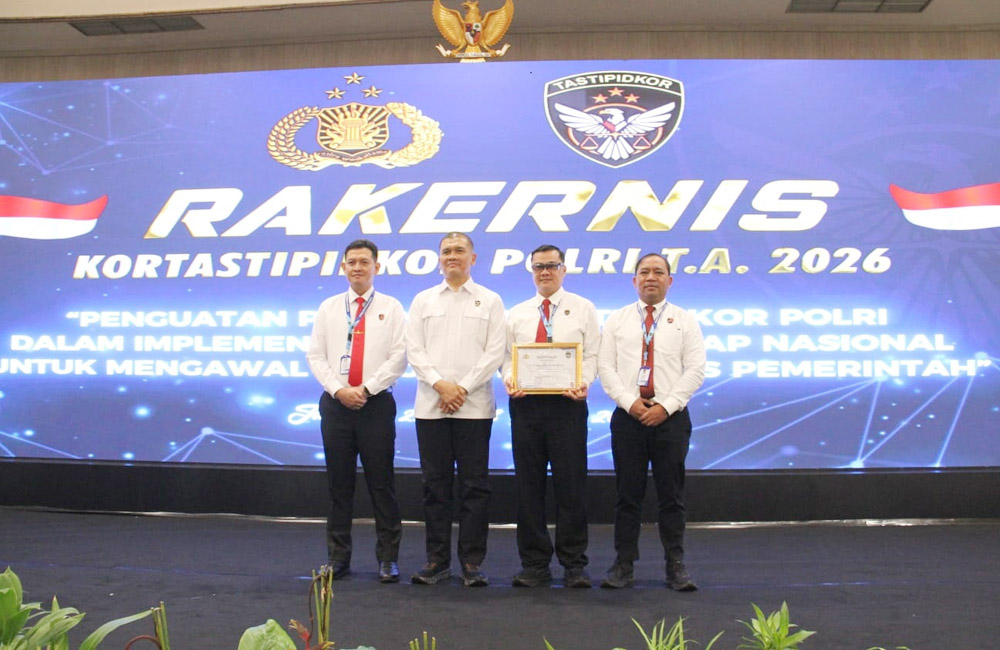 Raih Penghargaan Nasional, Komitmen Tipidkor Polda Bengkulu Tangani Tipikor
