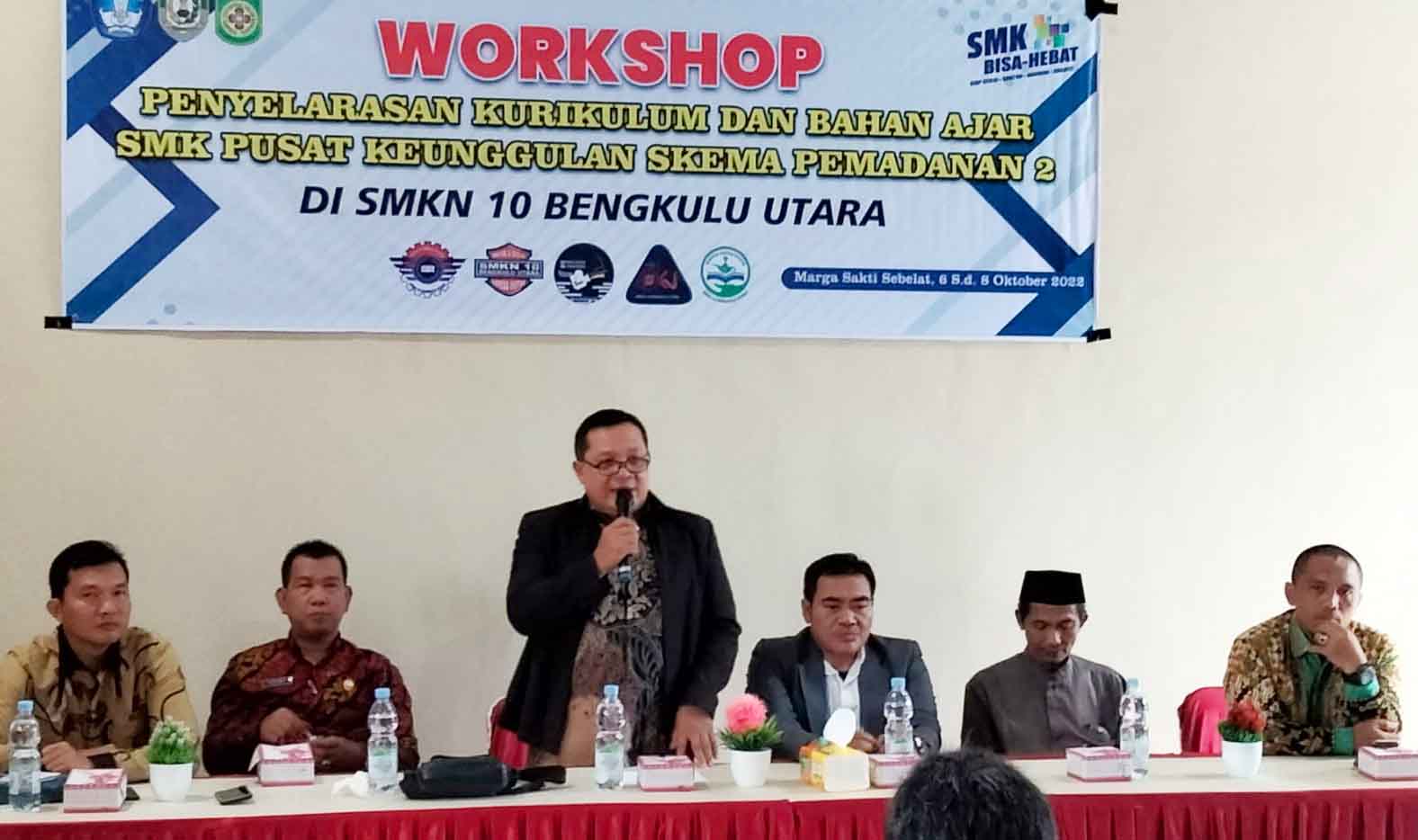 Workshop Penyelarasan Kurikulum, Lulusan SMKN 10 Bengkulu Utara Ditarget Siap Masuk Dunia Industri