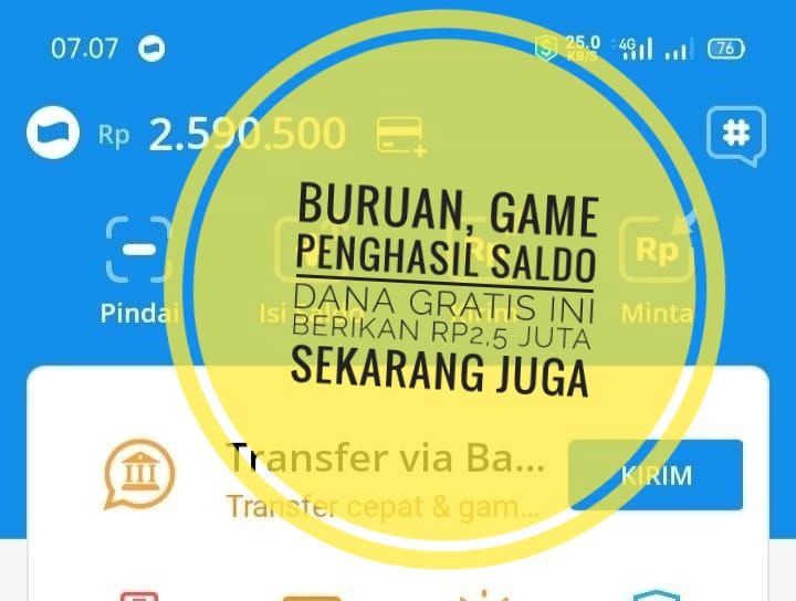 Buruan, Game Ini Berikan Saldo Dana Gratis Rp2,5 Juta, Bisa Buat Dana Liburan