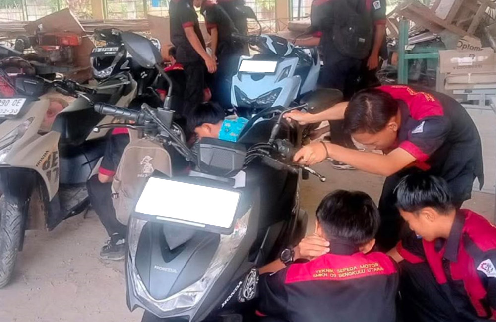 SMKN 09 Bengkulu Utara Buka 4 Jurusan, Teknik Sepeda Motor Jadi Primadona 