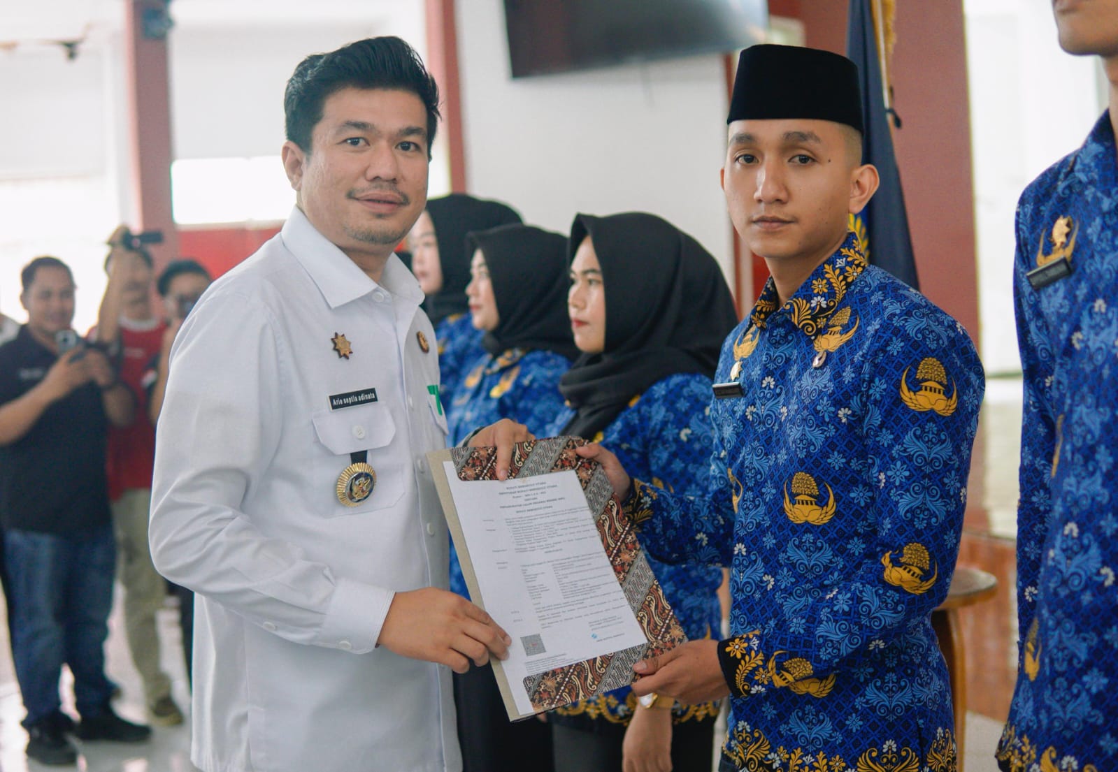 180 PPPK Formasi 2024 Dilantik, Bupati Bengkulu Utara Tekankan Loyalitas 