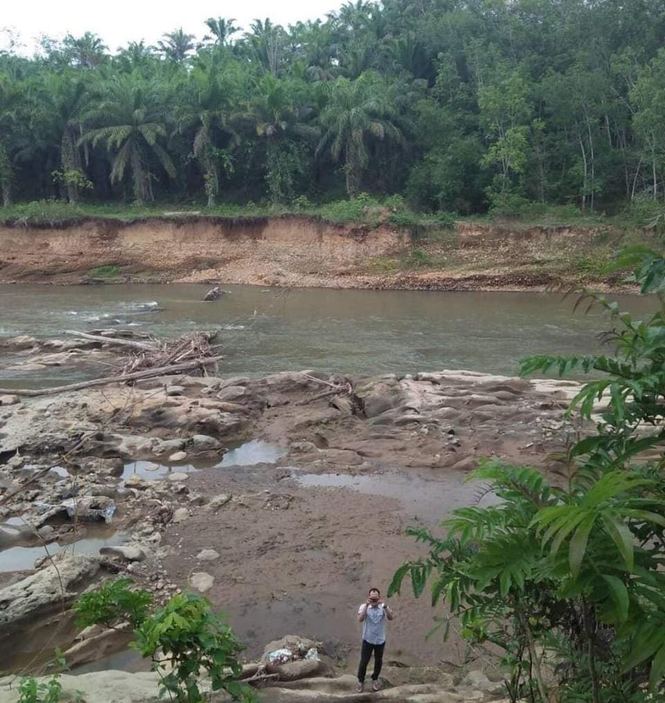 5 Tahun Warga Desa Lubuk Gading Nantikan Pembangunan Jembatan Gantung