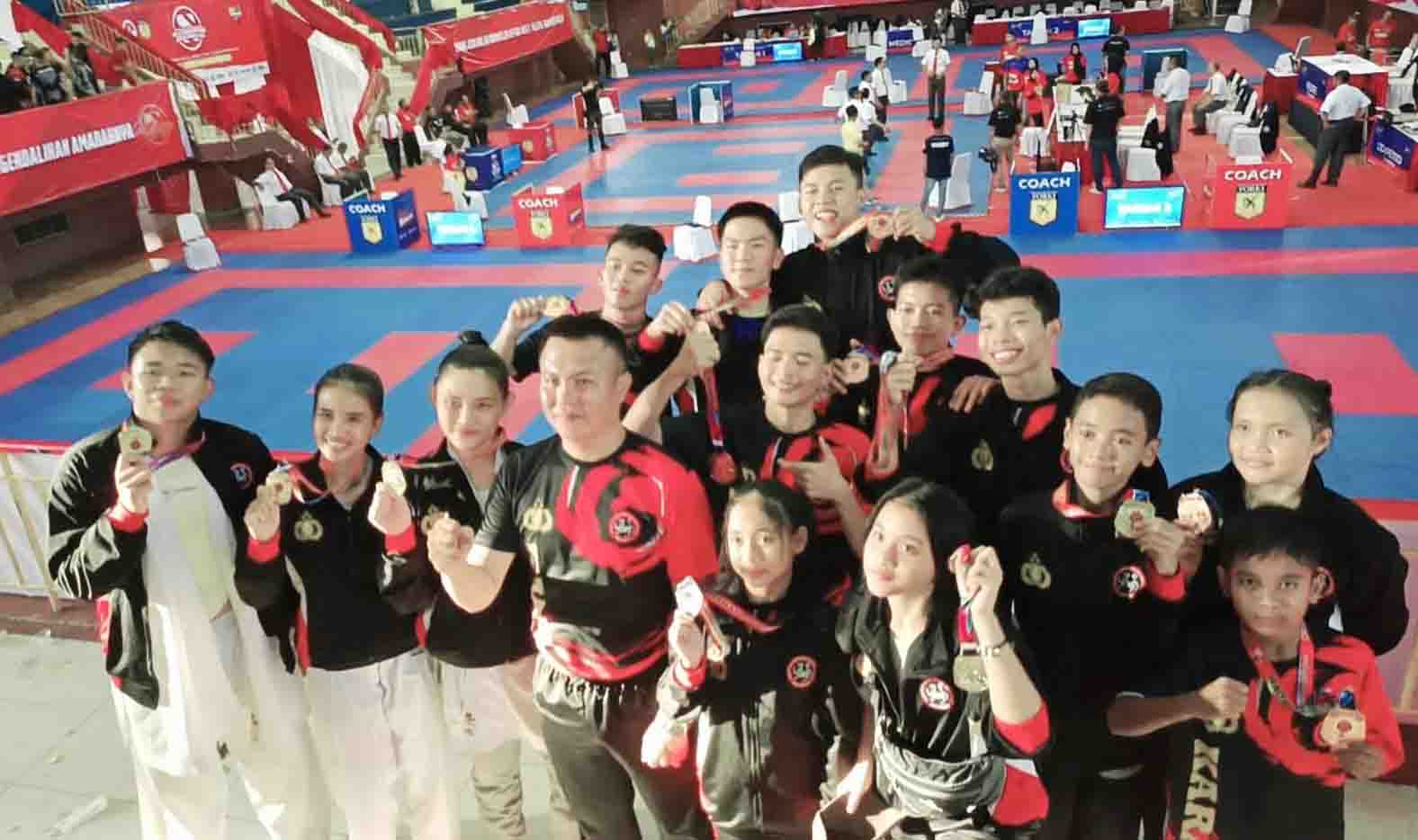 Piala Menpora 2022, Atlet Karate Bengkulu Berhasil Raih 4 Medali Emas 