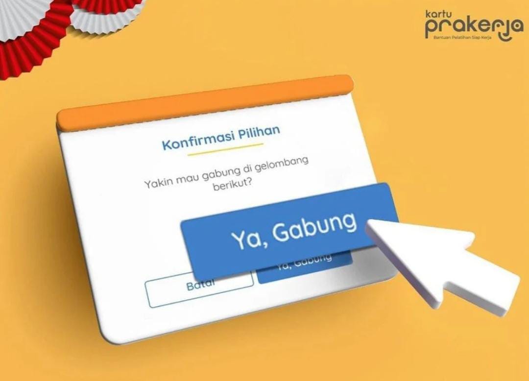 Siap-Siap Pendaftaran Kartu Prakerja Gelombang 57 Besok, 14 Juli Pukul 12.00 WIB, Cek Link Daftarnya Disini!