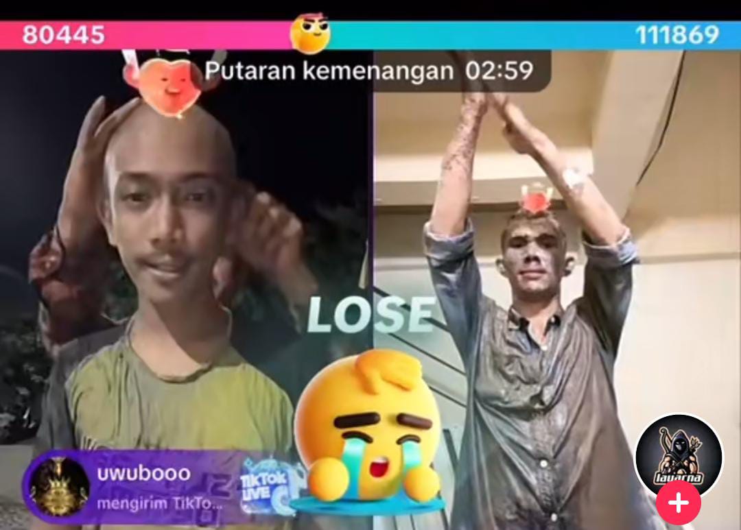 PK Challenge Tiktok, Kreator Asal Aceh Rela Cukur Rambutnya Hingga Kepalanya Botak