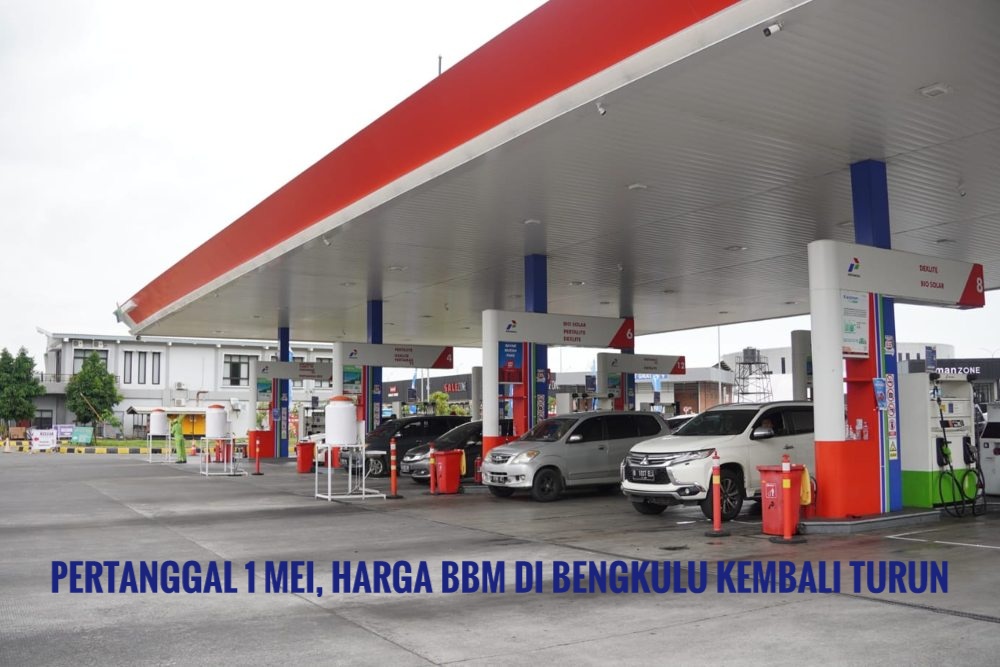 Alhamdulillah, Harga BBM di Bengkulu Mulai 1 Mei Resmi Turun