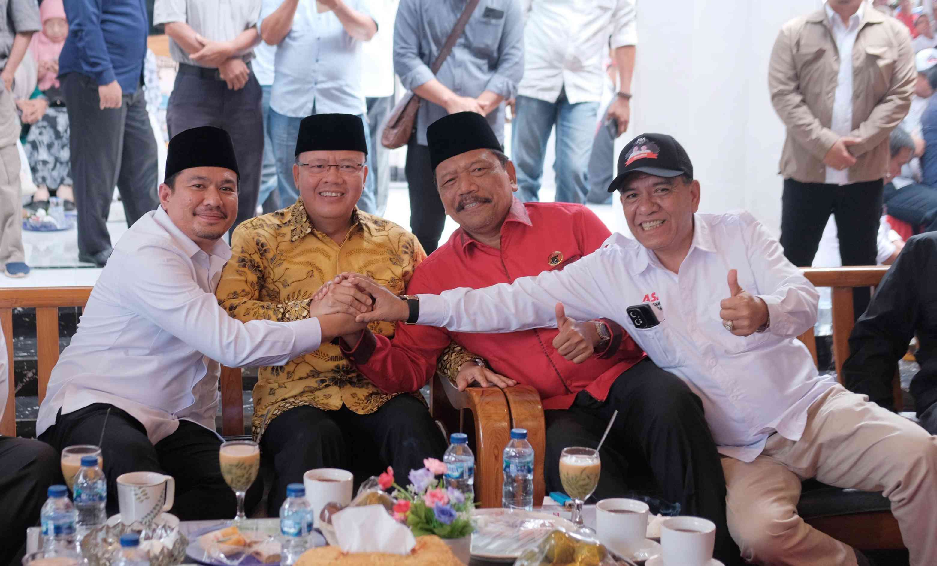 Dihadiri Rohidin Mersyah, Mian Bacakan Deklarasi Pencalonan Arie - Sumarno