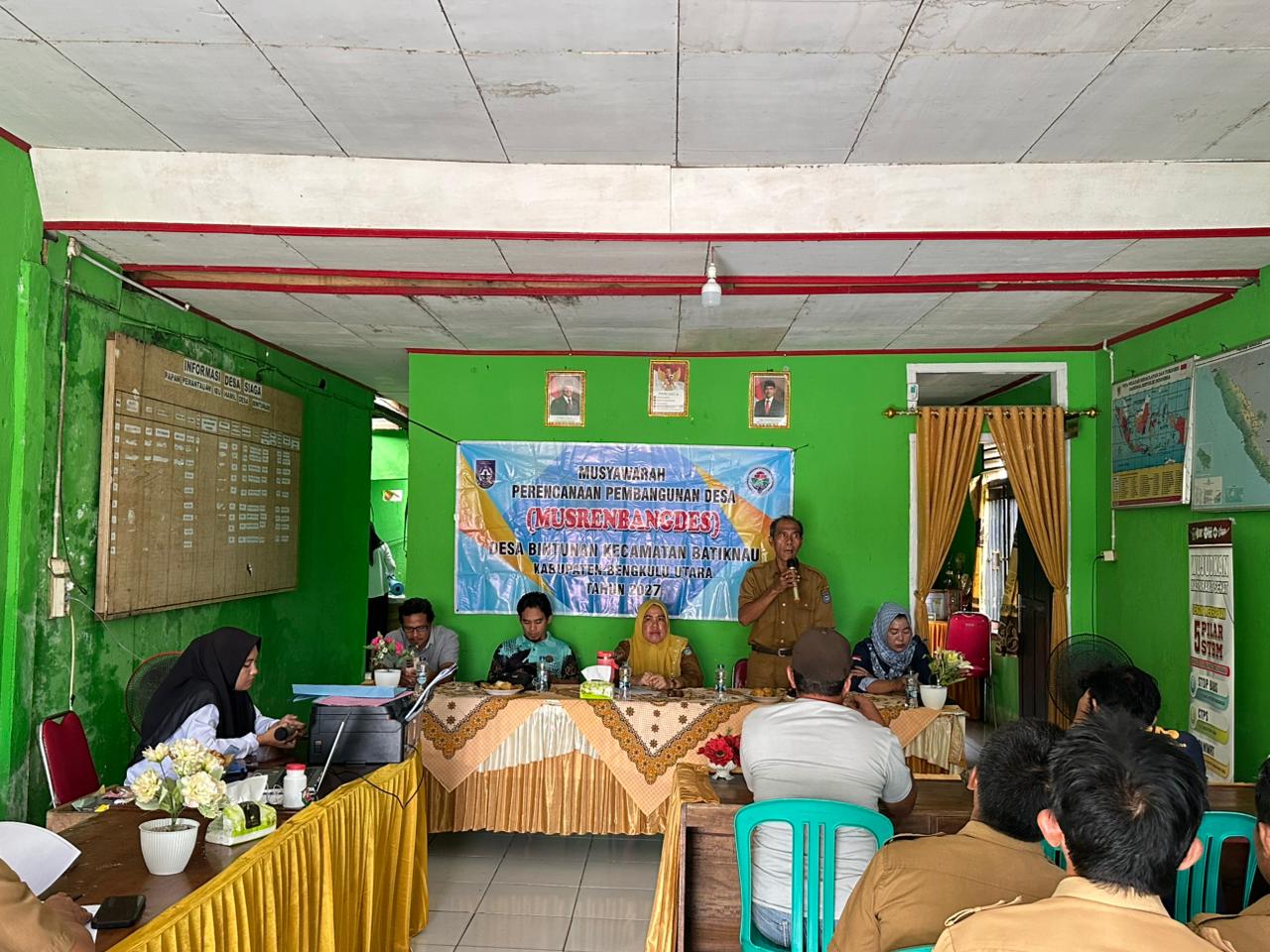 Pemdes Bintunan Gelar Musrenbangdes 2027, Rumuskan Skala Prioritas Pembangunan