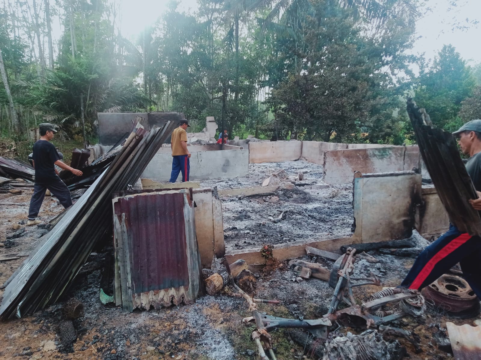 Korban Kebakaran di Muara Santan Alami Kerugian Materi hingga Rp 250 Juta