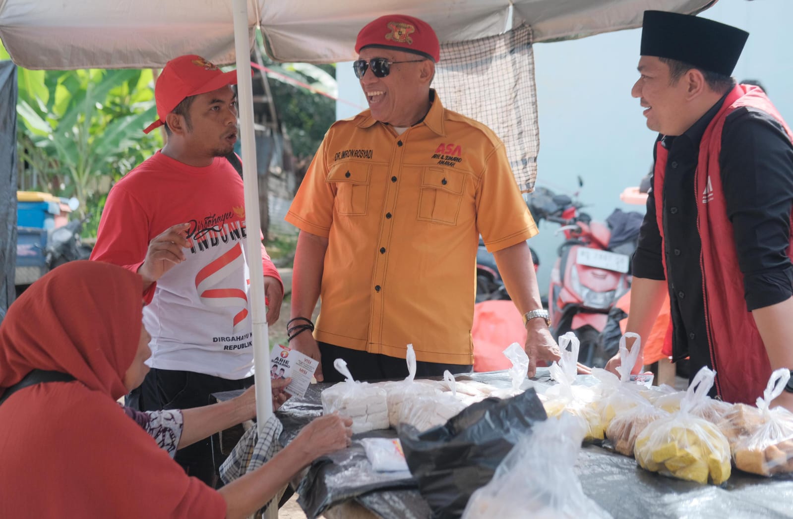 Kunjungi Pasar Marga Sakti, Calon Bupati Bengkulu Utara Arie Septia Adinata Tampung Masukan Pedagang