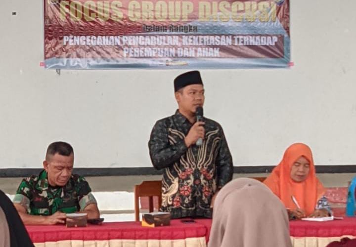 Lindungi Perempuan dan Anak, Kecamatan Padang Jaya Gelar Forum Group Discussion