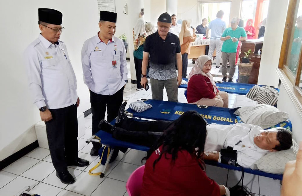 Gelar Donor Darah, Inspektorat Layak Jadi Teladan
