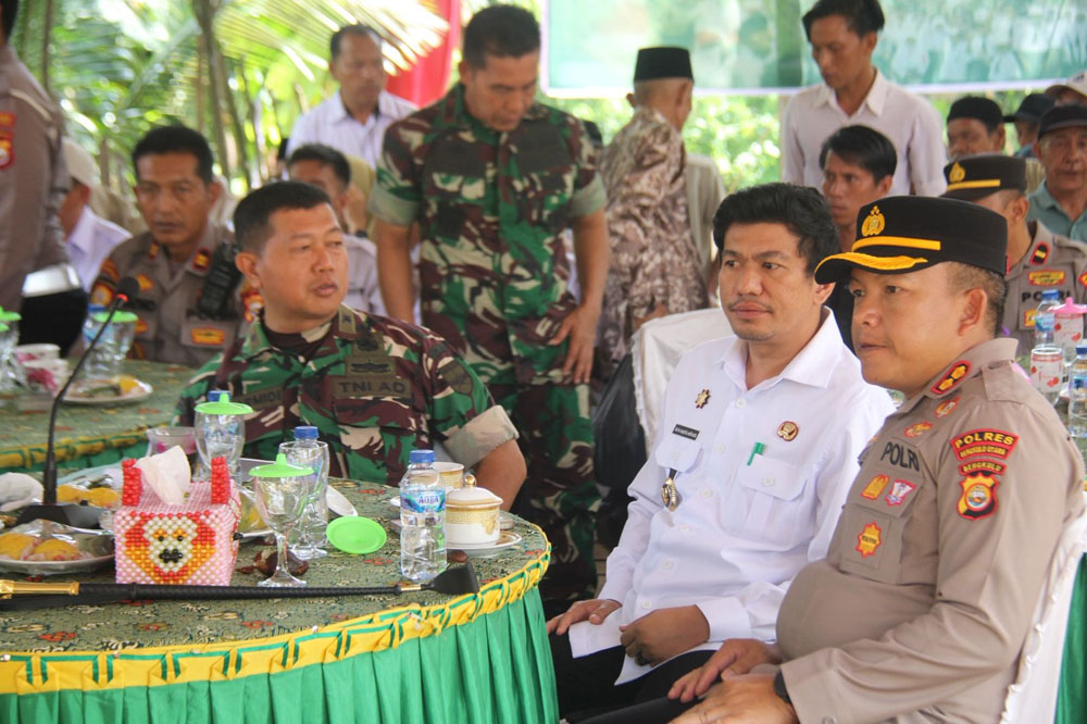 Groundbreaking Jembatan Perintis Garuda di Batik Nau, Bupati: TNI AD Hadir Untuk Rakyat