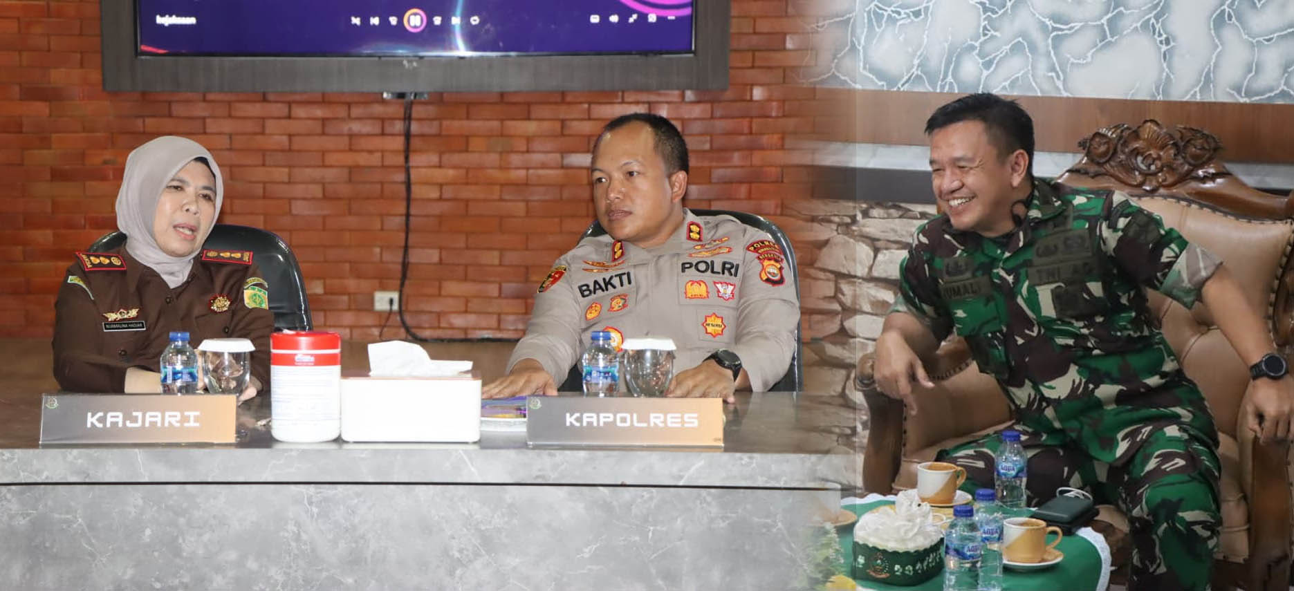 3 Petinggi Forkopimda Bengkulu Utara Ngopi Bareng