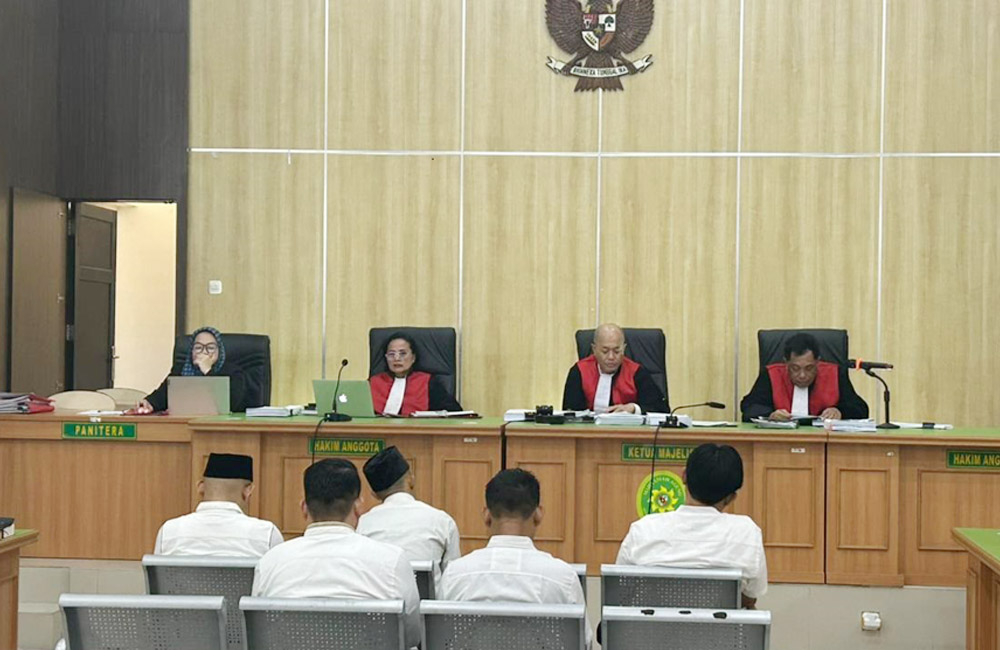 Divonis Bersalah, Ini Hukuman 5 Terdakwa Tipikor Labkesda Kota Bengkulu