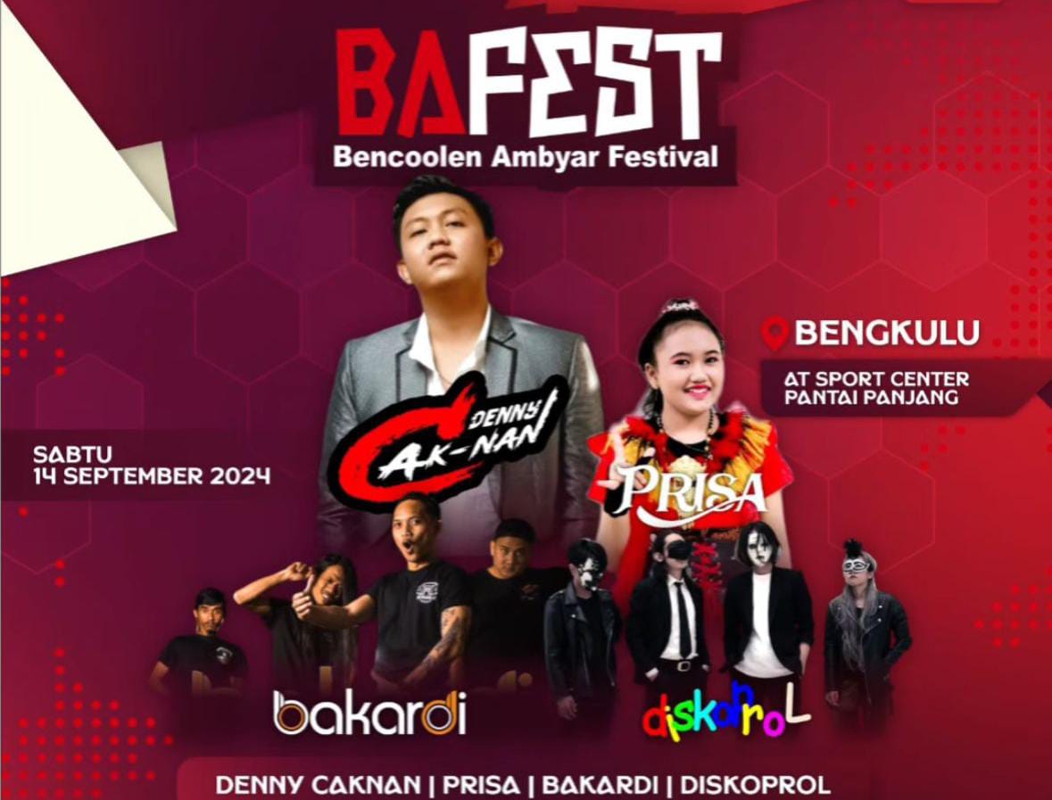 Catat! Denny Caknan & Prisa Bakal Konser di Bengkulu Tanggal 14 September, Cek Lokasi dan Harga Tiketnya