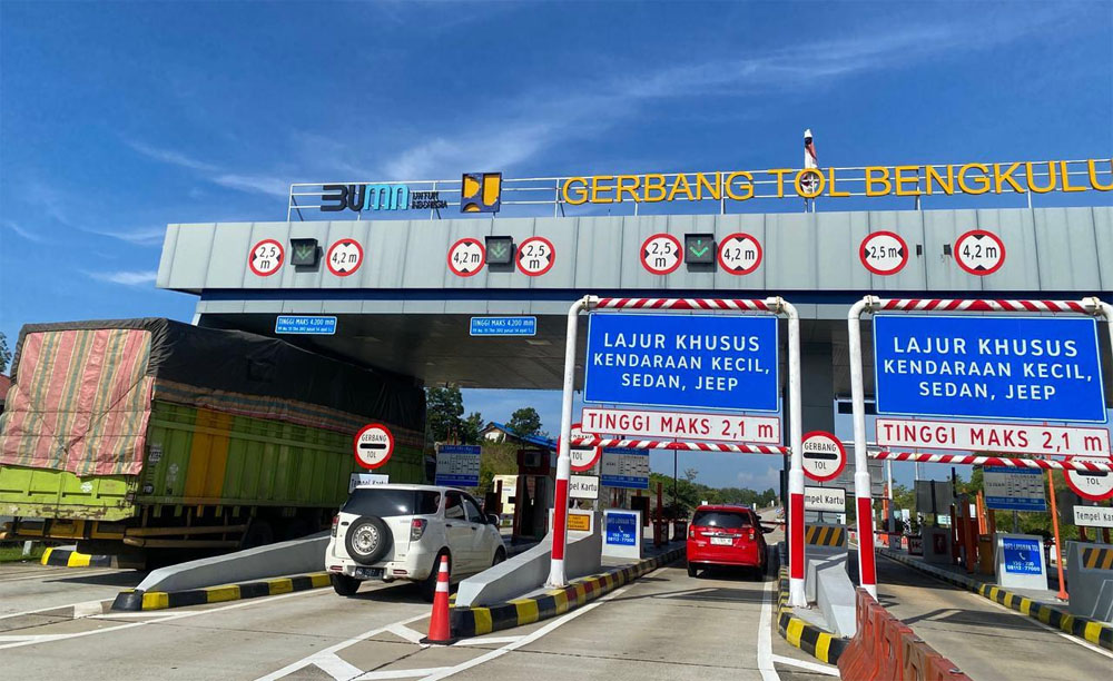 Libur Panjang Akhir Pekan, VLL TOL Bengtaba Terpantau Meningkat