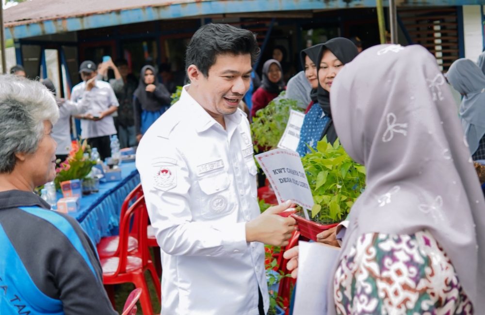 Dimulai Dari Keluarga, Bupati Berharap KWT Bisa Suplay Kebutuhan MBG