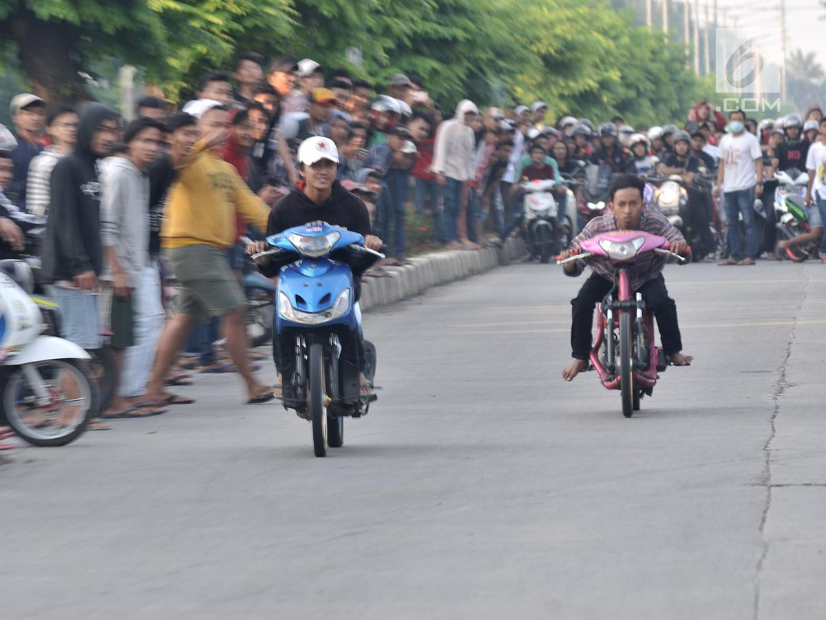 Denda dan Hukuman Penjara Menanti Pelaku Balap Liar, Ini Penjelasan Kapolsek