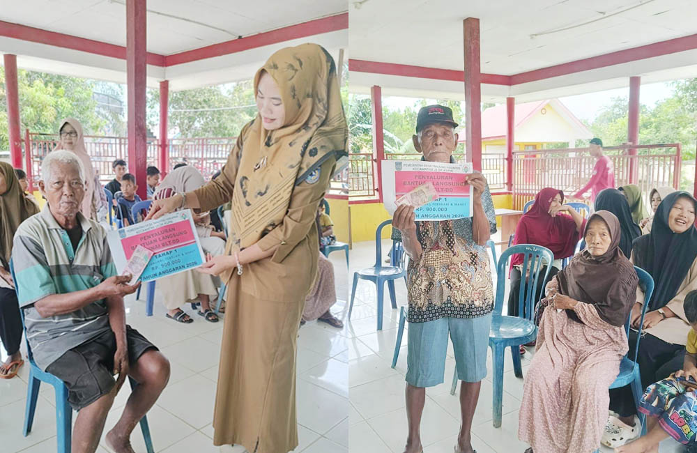 BLT-DD Januari–Maret Disalurkan, Pemdes Tanjung Harapan Percepat Serapan Anggaran