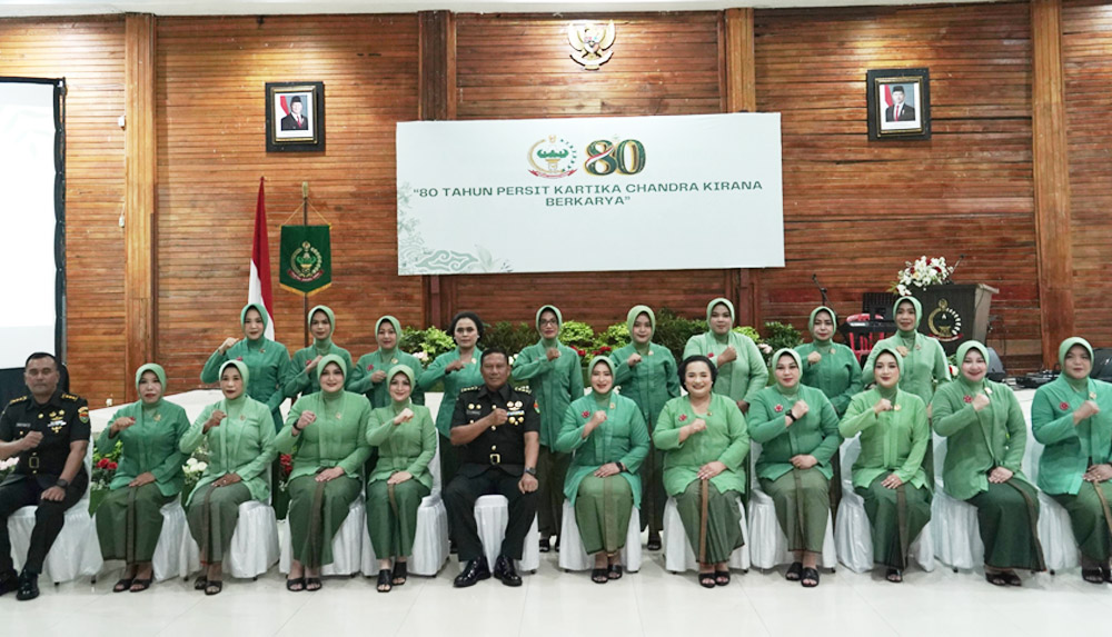 Miliki Peran Penting, Persit KCK Diminta Terus Dukung Tugas Prajurit